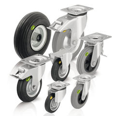  软橡胶轮胎和双层物料实心橡胶轮胎